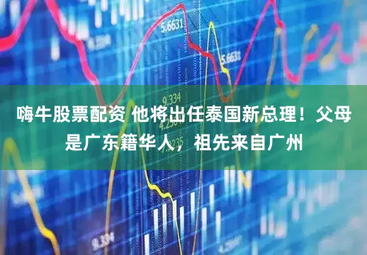 嗨牛股票配资 他将出任泰国新总理！父母是广东籍华人，祖先来自广州